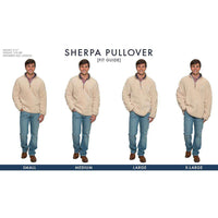 Quarter Zip Sherpa Pullover in Alloy Grey by The Southern Shirt Co. - Country Club Prep