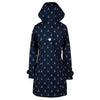 Rain Coat in Navy Anchors with Fuchsia Lining by Hatley - Country Club Prep