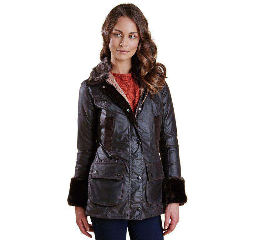 Ratio Wax Jacket in Rustic by Barbour - Country Club Prep