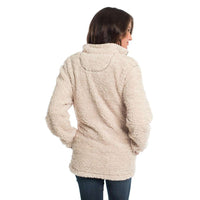 Sherpa Pullover with Pockets in Oyster by The Southern Shirt Co. - Country Club Prep