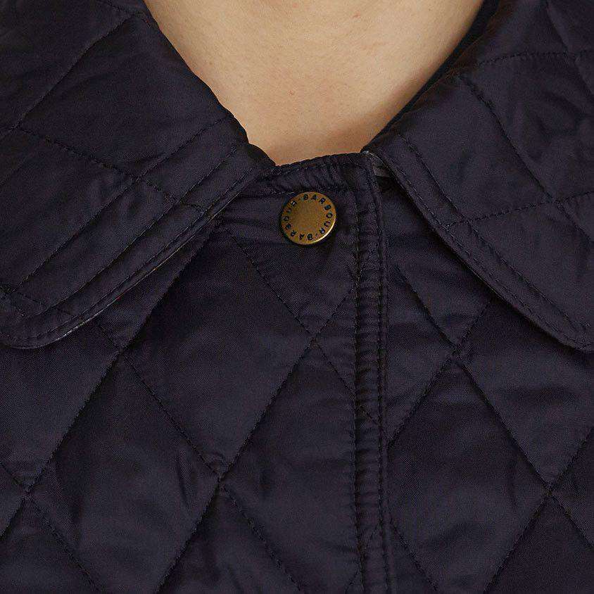 Summer Beadnell Quilted Jacket in Navy by Barbour - Country Club Prep