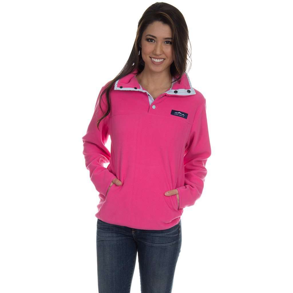 The Blakely Pullover in Fuchsia Pink by Lauren James - Country Club Prep