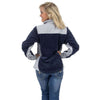 The Palmer Fleece Jacket in Navy by Lauren James - Country Club Prep