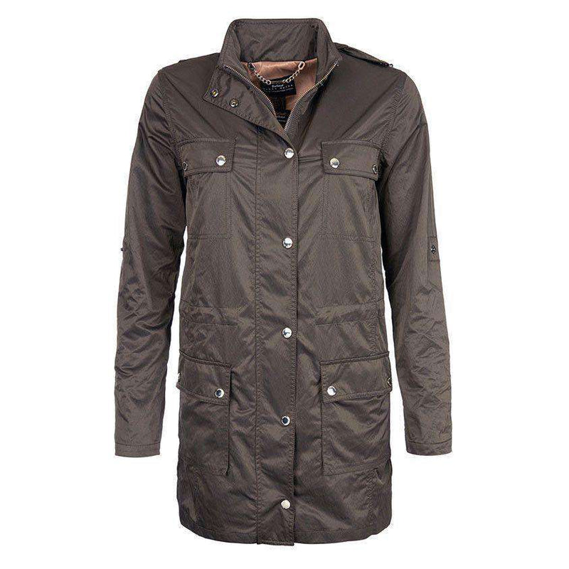 Viscon Parka in Dark Grey by Barbour - Country Club Prep