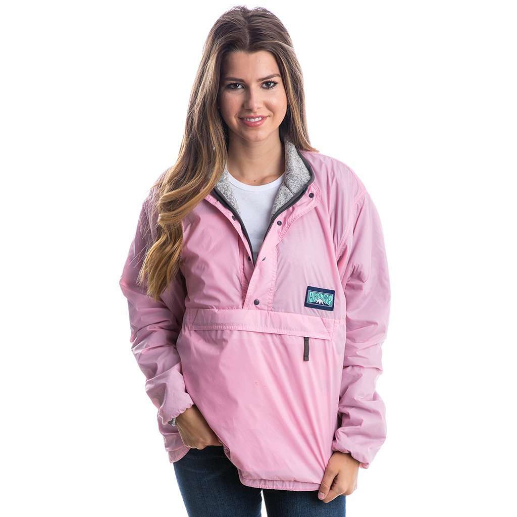 Whistler Throwback Reversible Pullover in Candy Pink by Lauren James - Country Club Prep