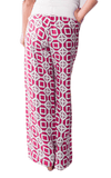 Beach Pant in Pink Charmer by All For Color - Country Club Prep