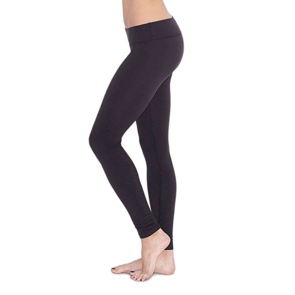 Essential Long Legging in Black by Beyond Yoga - Country Club Prep