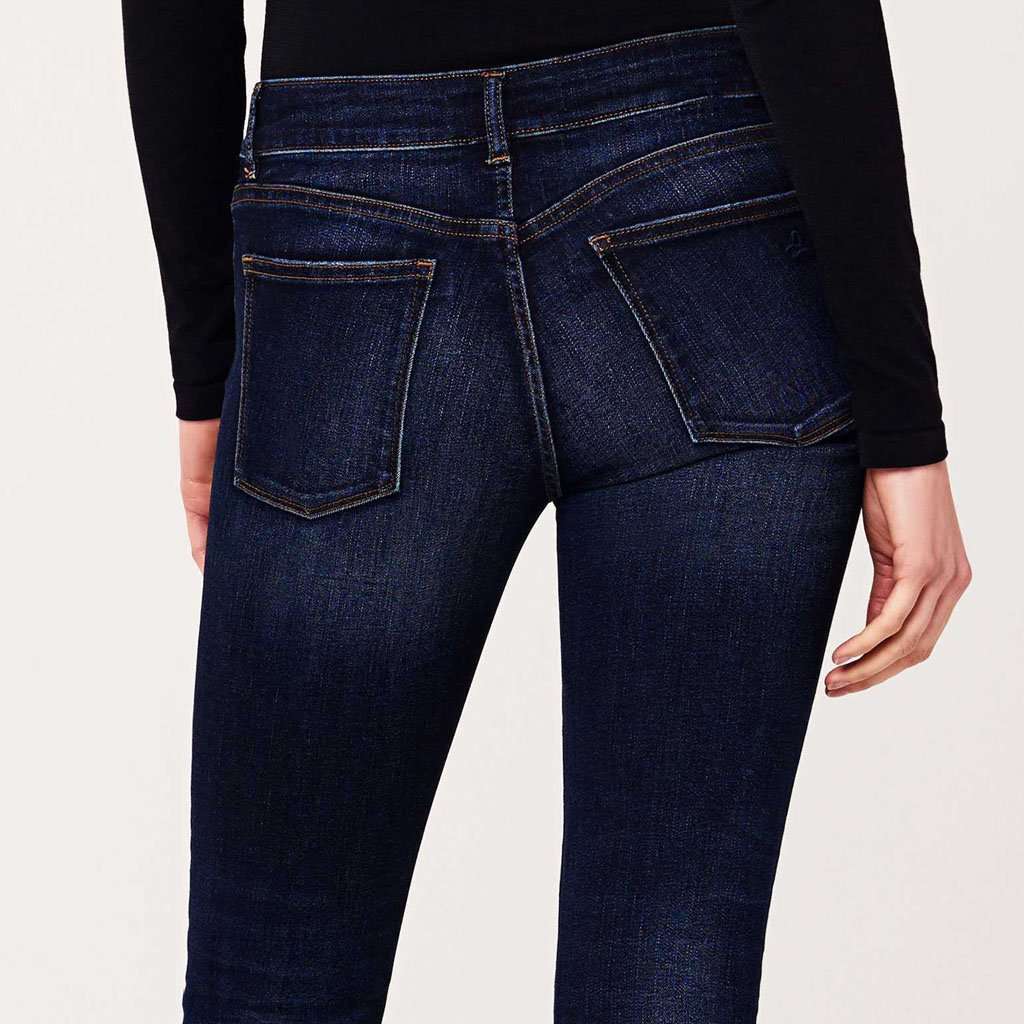 Mara Instasculpt Straight Ankle Jean in Dundee Wash by DL1961 - Country Club Prep