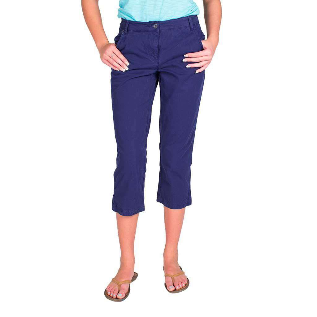 Marine Pant in Navy by Saint James - Country Club Prep