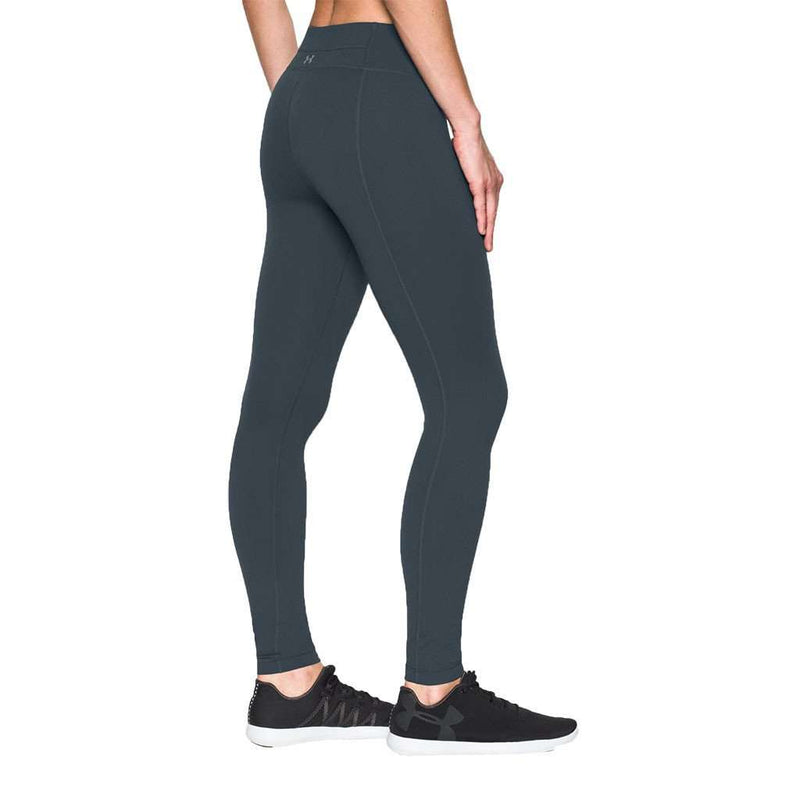 Mirror Leggings in Steel by Under Armour - Country Club Prep