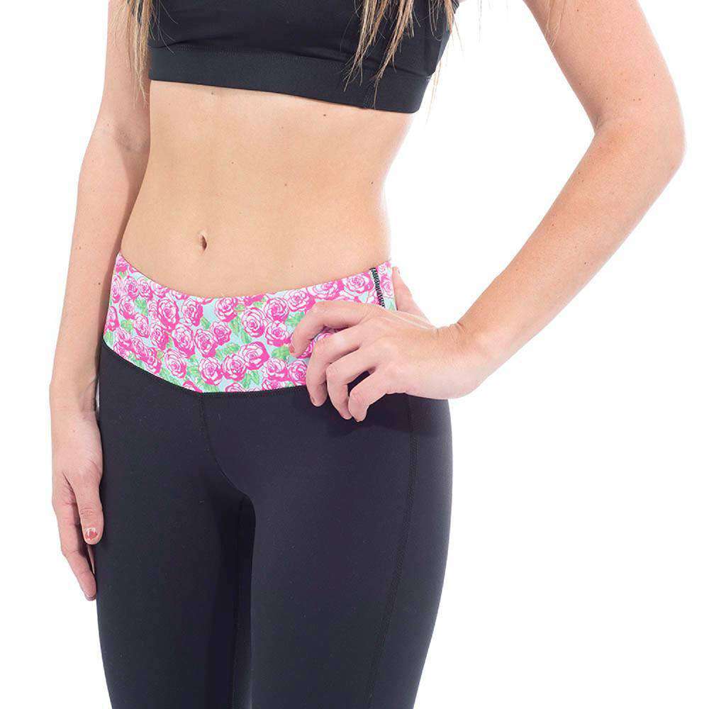 Secret Garden RunRunner Leggings in Black by Krass & Co - Country Club Prep