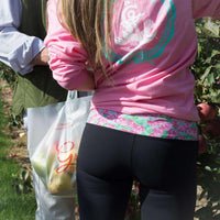 Secret Garden RunRunner Leggings in Black by Krass & Co - Country Club Prep