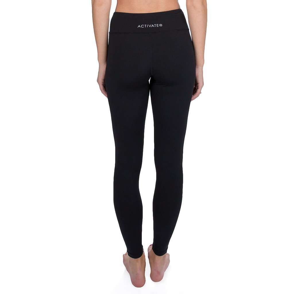 Set in Motion Leggings in Black by Lauren James - Country Club Prep