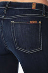 Slim Cigarette Jeans in Black Knight by 7 For All Mankind - Country Club Prep