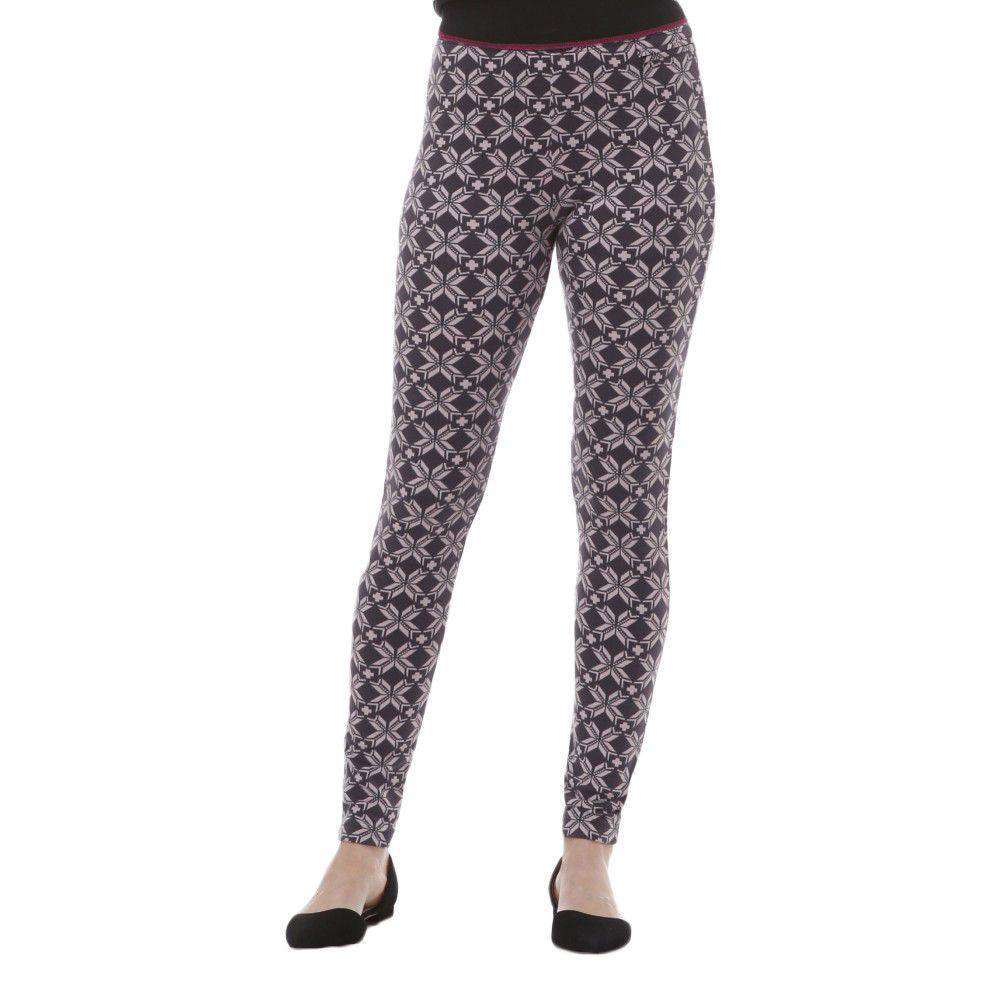 Snowflake Structured Leggings by Hatley - Country Club Prep