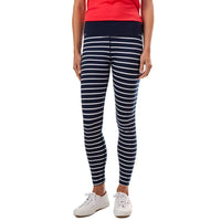 Stripe Performance Legging in Nautical Navy by Southern Tide - Country Club Prep