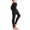 Ultra-Soft Seamless Fleece Lined Leggings in Black - Country Club Prep