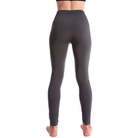 Ultra-Soft Seamless Fleece Lined Leggings in Grey