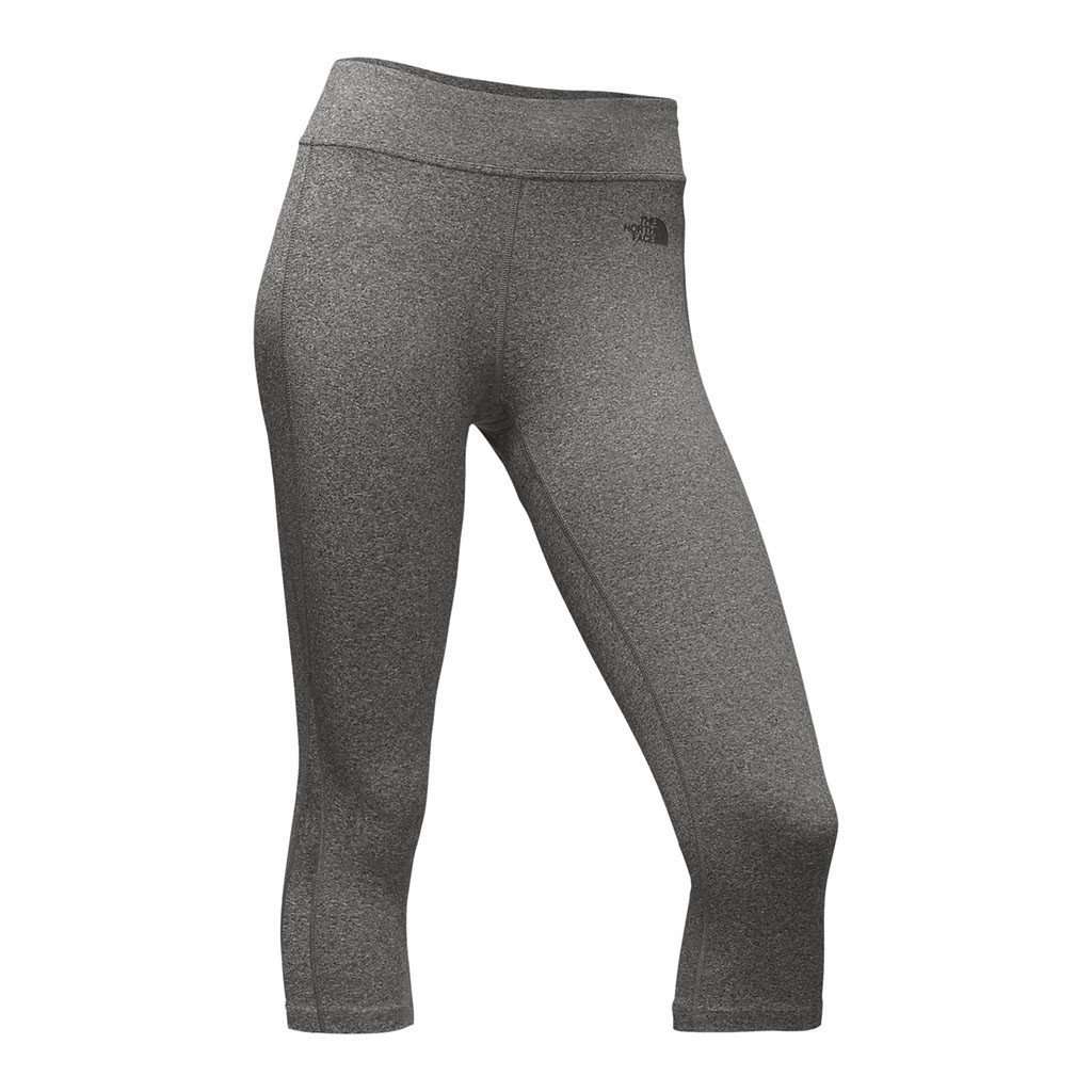 Women's Pulse Capri Tights in Medium Grey Heather by The North Face