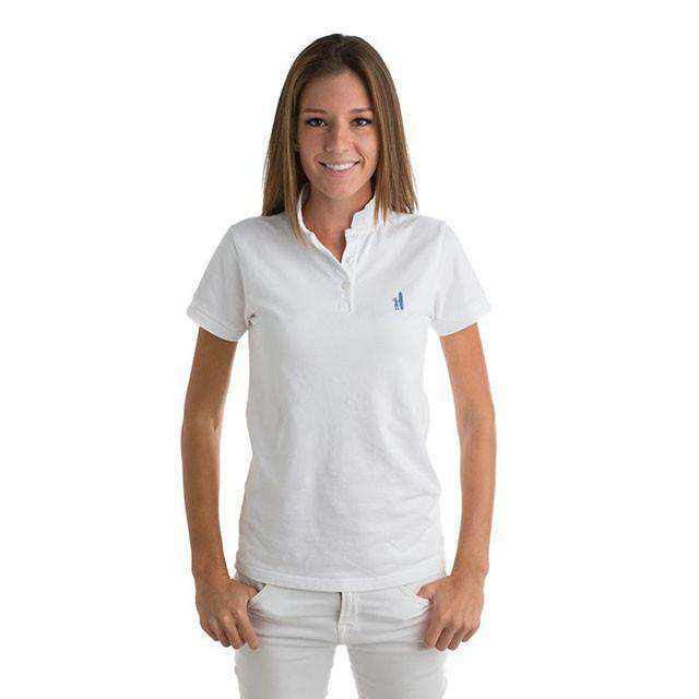 The Wedge Polo in White by Johnnie-O - Country Club Prep