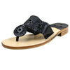 Palm Beach Jack Sandal in Black by Jack Rogers - Country Club Prep