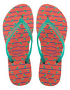 Slim Cool Sandals in Salmon by Havaianas - Country Club Prep