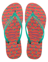 Slim Cool Sandals in Salmon by Havaianas - Country Club Prep