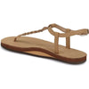 Women's T-Street Single Layer Leather Sandal in Sierra Brown by Rainbow Sandals - Country Club Prep