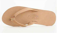 Women's Catalina Tapered Strap Premier Leather Sandal in Sierra Brown by Rainbow Sandals - Country Club Prep