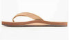 Women's Catalina Tapered Strap Premier Leather Sandal in Sierra Brown by Rainbow Sandals - Country Club Prep