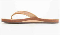 Women's Catalina Tapered Strap Premier Leather Sandal in Sierra Brown by Rainbow Sandals - Country Club Prep