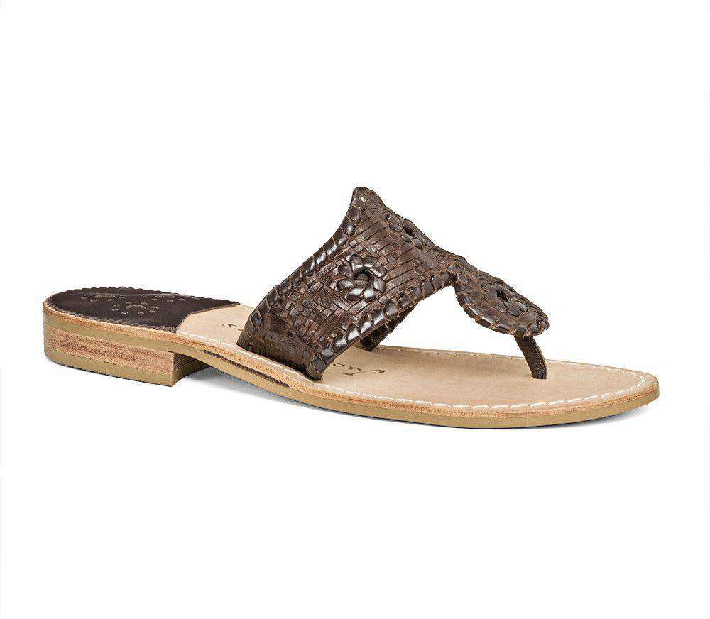 Willow Sandal in Espresso by Jack Rogers - Country Club Prep