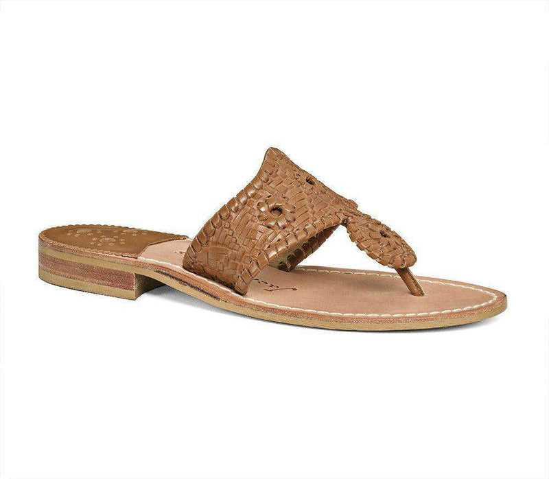 Willow Sandal in Oak by Jack Rogers - Country Club Prep