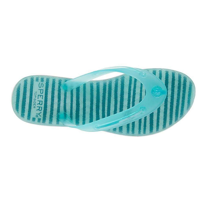 Women's Jellyfish Emma Flip-Flop in Aqua by Sperry - Country Club Prep