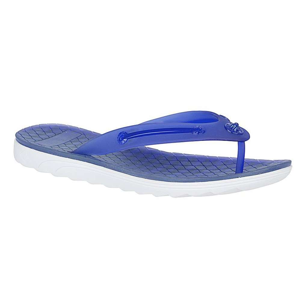 Women's Jellyfish Emma Flip-Flop in Cobalt by Sperry - Country Club Prep