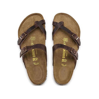 Women's Mayari Oiled Leather Sandal in Habana by Birkenstock - Country Club Prep