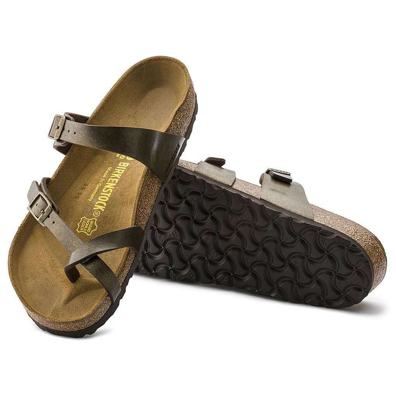 Women's Mayari Sandal in Golden Brown by Birkenstock - Country Club Prep