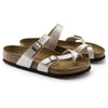 Women's Mayari Sandal in Graceful Pearl White by Birkenstock - Country Club Prep