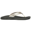 Women's 'Ohana Sandal in Bubbly Silver & Black by Olukai - Country Club Prep