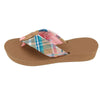 Women's Pastel Madras Sandal by Eliza B. - Country Club Prep