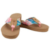 Women's Pastel Madras Sandal by Eliza B. - Country Club Prep