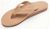 Women's Premier Leather Double Layer Arch Sandal in Sierra Brown by Rainbow Sandals - Country Club Prep