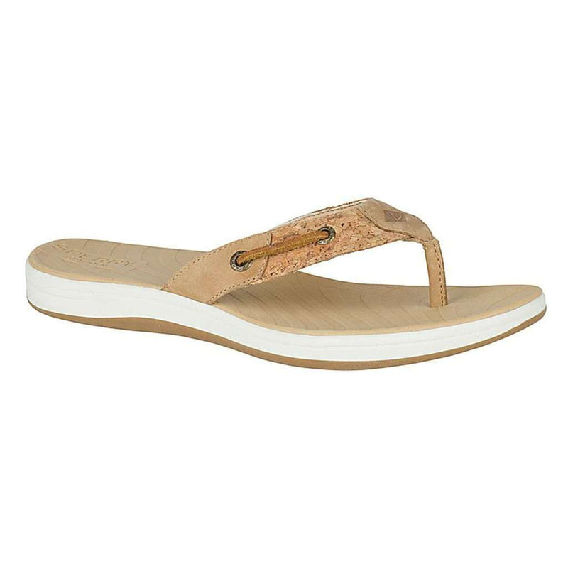 Sperry Women's Seabrook Surf Flip Flop in Cork – Country Club Prep