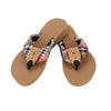 Women's Traditional Madras Sandal by Eliza B. - Country Club Prep