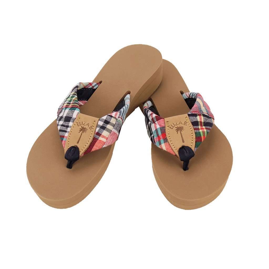 Eliza B Women's Traditional Madras Sandal – Country Club Prep