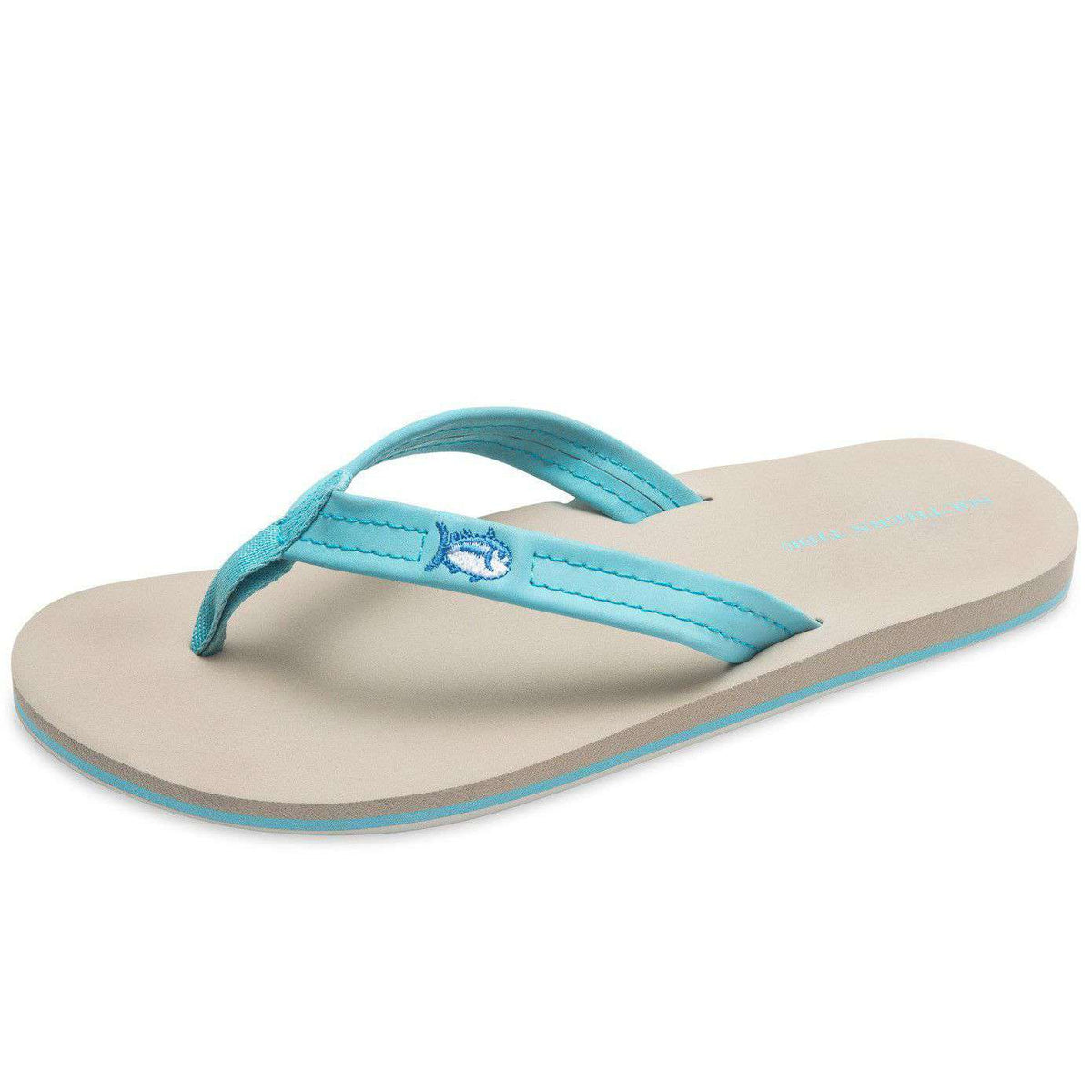 Women's Weekend Flipjacks in Crystal Blue by Southern Tide - Country Club Prep