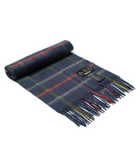 Bolt Tattersall Scarf in Navy by Barbour - Country Club Prep