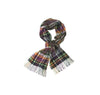 Bright Country Plaid Scarf in Olive and Purple by Barbour - Country Club Prep