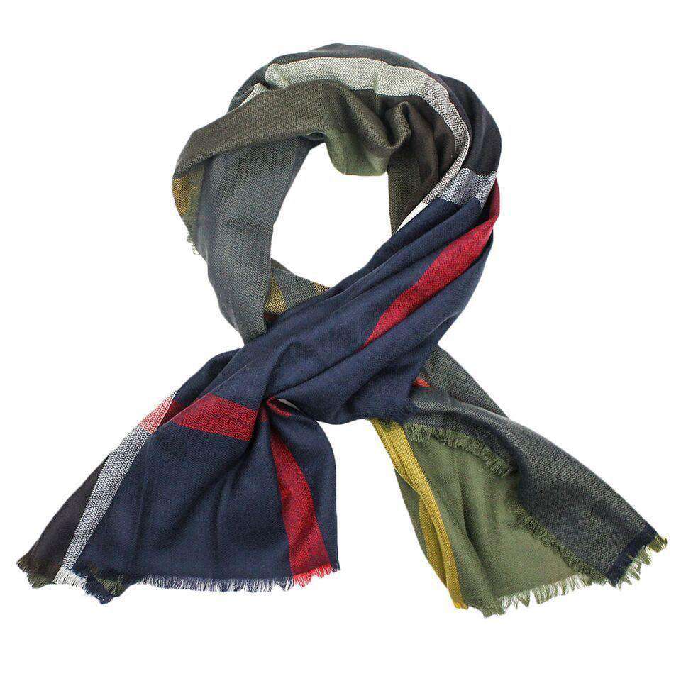 Classic Tartan Square Scarf by Barbour - Country Club Prep