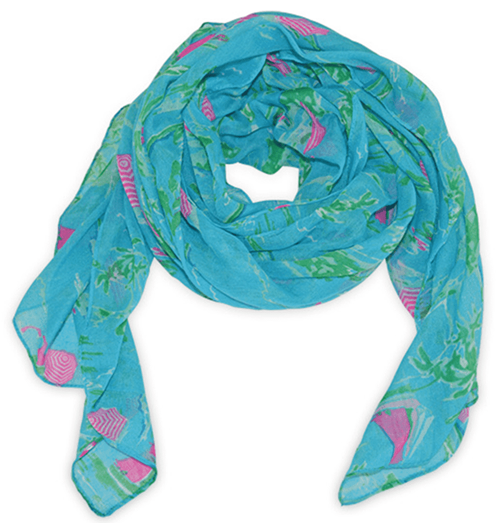 Island Time Scarf by All For Color - Country Club Prep